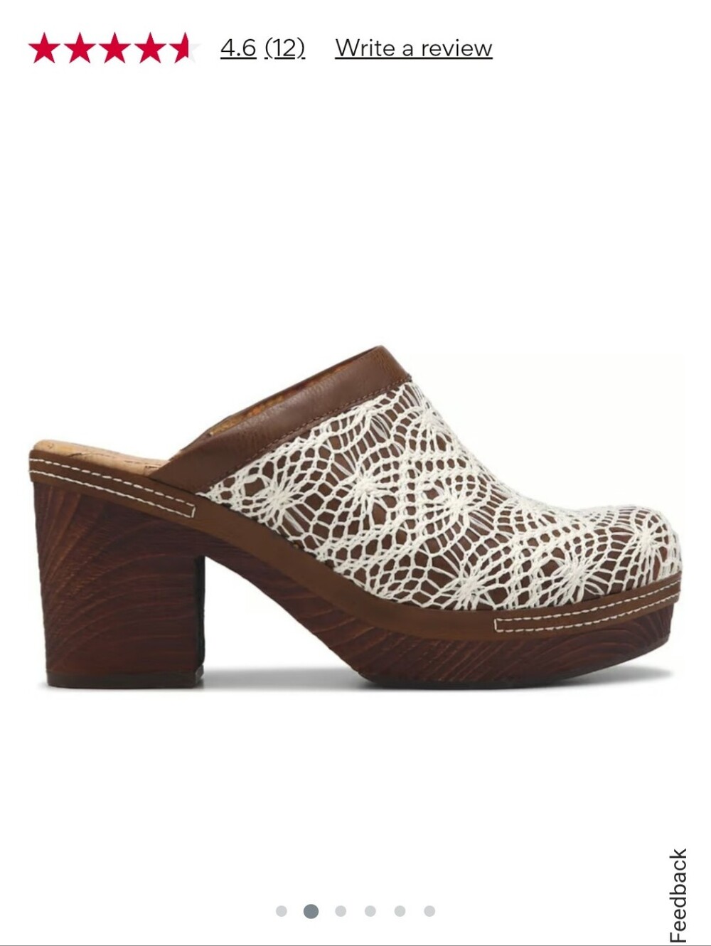 Crochet Clog Heels